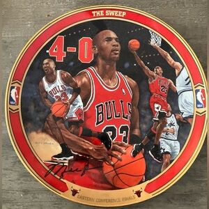 Michael Jordan collectible plate- Return  to Greatness